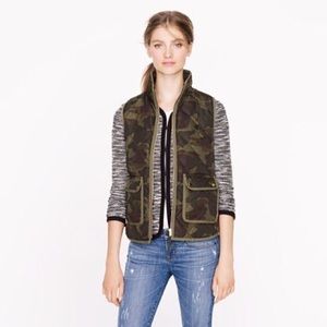 J. Crew Factory Excursion Vest - Camo